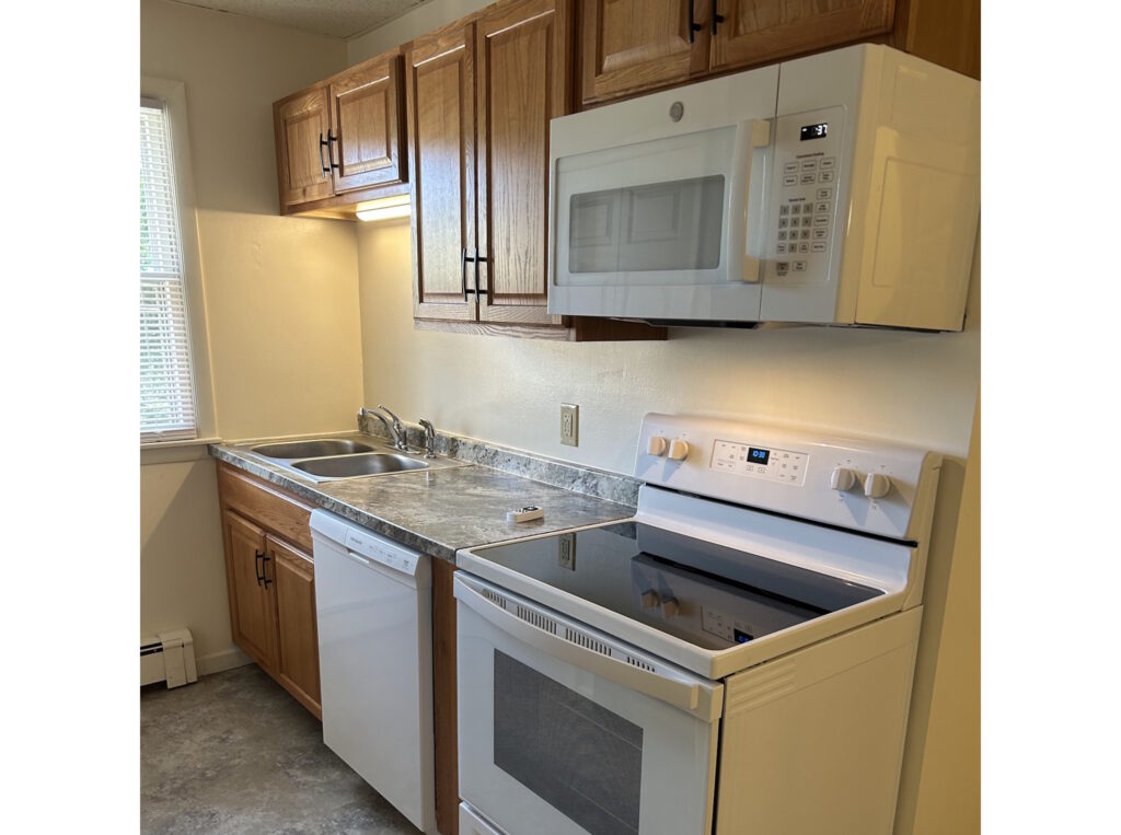 Kitchen view of Sheridan St Apartments in Williamsport PA