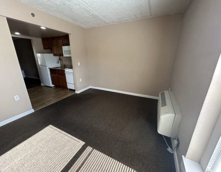 Bedroom area view at Chatham St Apartments in Williamsport PA